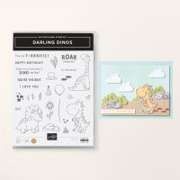 Darling Dinos Photopolymer Stamp Set (English) [ 169120 ]