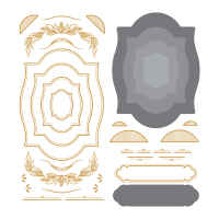 Flourish & Frames Hot Foil Dies [ 170064 ]