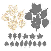 Lustrous Leaves Hot Foil Dies [ 170558 ]