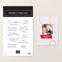 Framed & Fabulous Photopolymer Stamp Set (English) [ 170573 ]
